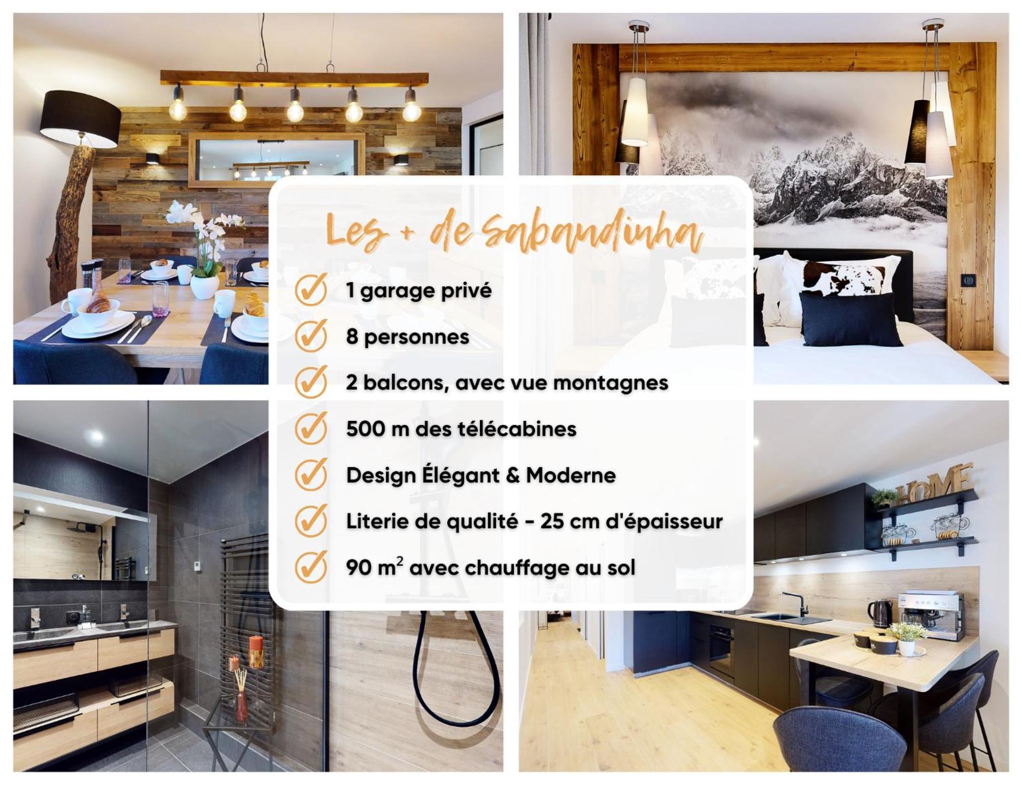 Elegant Et Moderne Avec Vue Montagne Au Coeur De Paradiski - Garage - 8Pers - 90M2 - Sabaudinha La Plagne Exterior photo